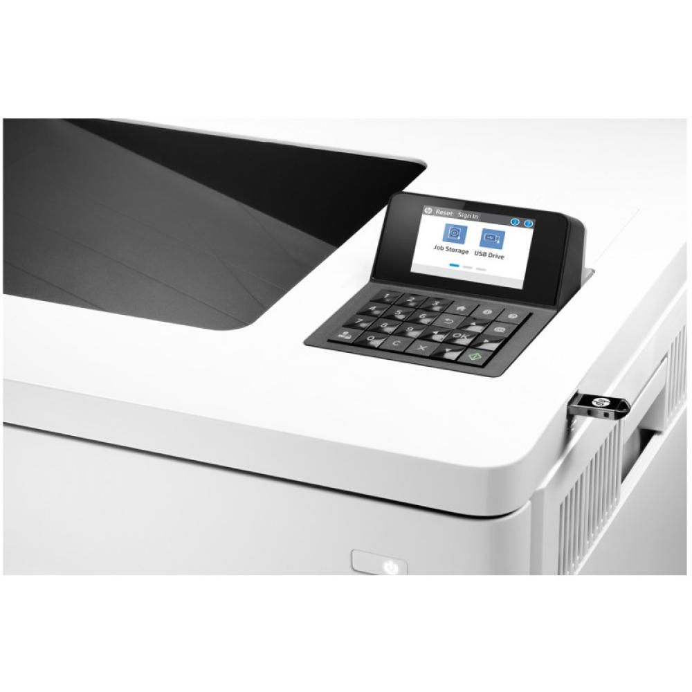 HP - Color LaserJet Enterprise Impresora M554dn