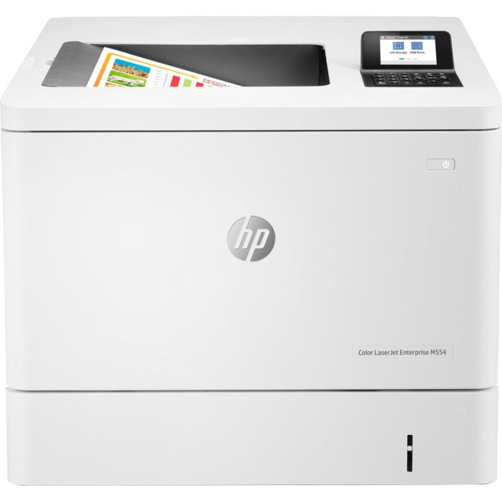 HP - Color LaserJet Enterprise Impresora M554dn