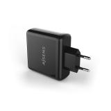 AISENS - Cargador PD3.0 QC3.0 1 Puerto 1xUSB-C 60W, Negro