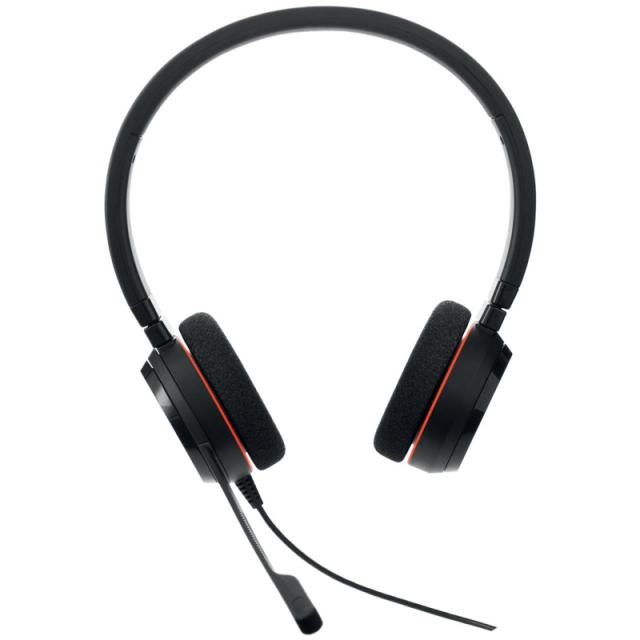 Jabra - Evolve 20 Auriculares Alámbrico Diadema Oficina/Centro de llamadas USB tipo A Negro - 4999-823-109
