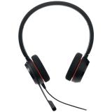 Jabra - Evolve 20 Auriculares Alámbrico Diadema Oficina/Centro de llamadas USB tipo A Negro - 4999-823-109