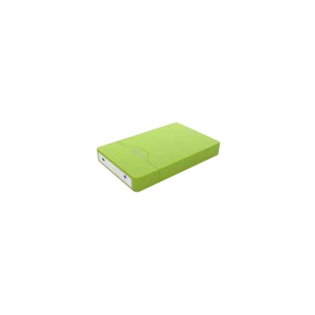 Approx - appHDD09GP Verde 2.5" USB con suministro de corriente