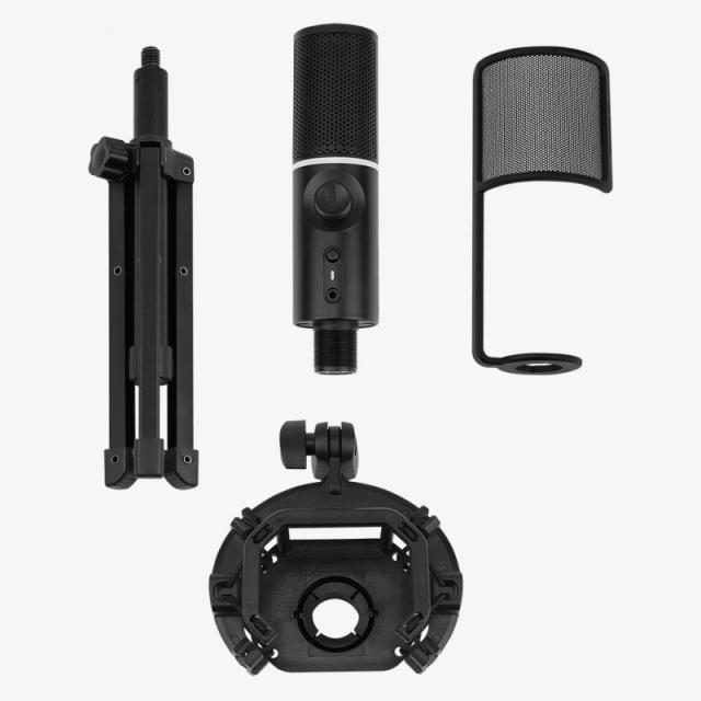 Streamplify - MIC TRIPOD Negro Micrófono de estudio