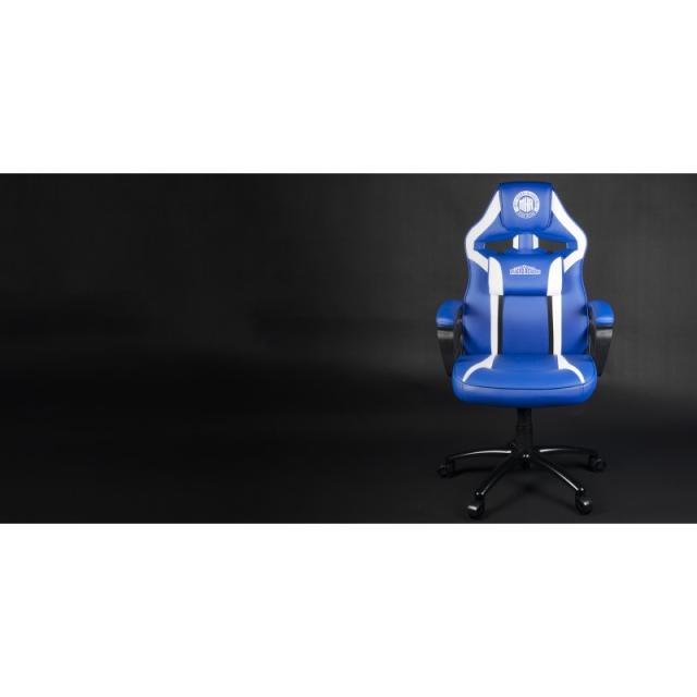 Konix - My Hero Academia KX MHA GAMING CHAIR Silla para videojuegos universal Asiento acolchado Azul, Blanco