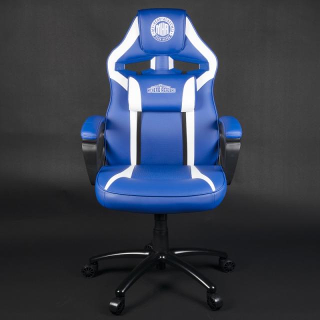 Konix - My Hero Academia KX MHA GAMING CHAIR Silla para videojuegos universal Asiento acolchado Azul, Blanco