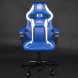 Konix - My Hero Academia KX MHA GAMING CHAIR Silla para videojuegos universal Asiento acolchado Azul, Blanco