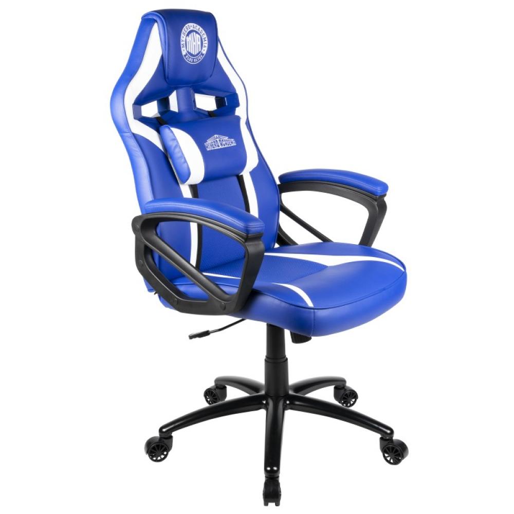 Konix - My Hero Academia KX MHA GAMING CHAIR Silla para videojuegos universal Asiento acolchado Azul, Blanco