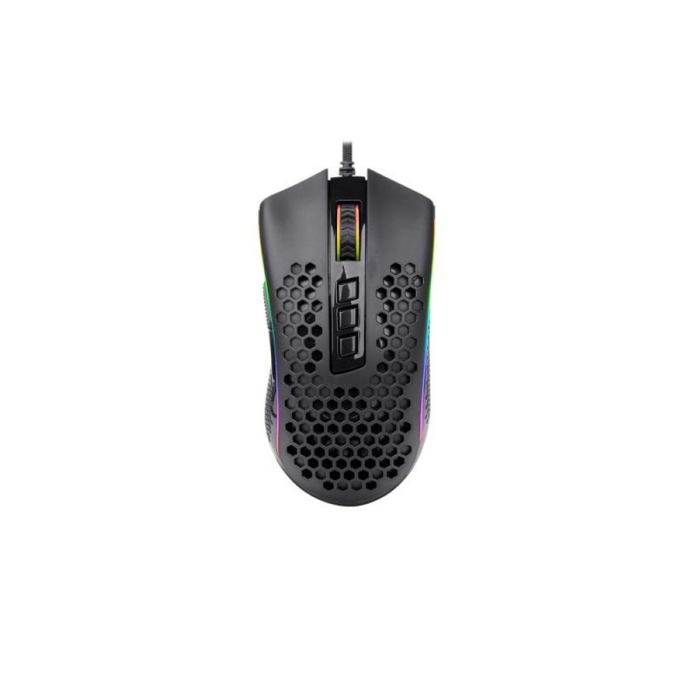 REDRAGON - M988-RGB STORM ELITE, Mouse Optico HoneyComb