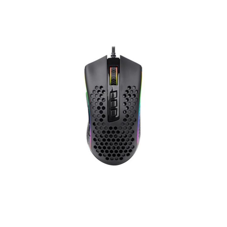 REDRAGON - M988-RGB STORM ELITE, Mouse Optico HoneyComb