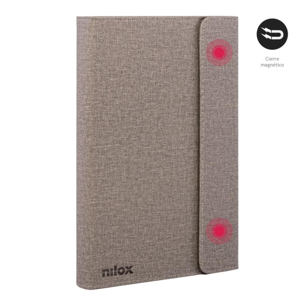 Nilox - FUNDA UNIVERSAL TABLET DE 9.7" A 10.5" GRIS