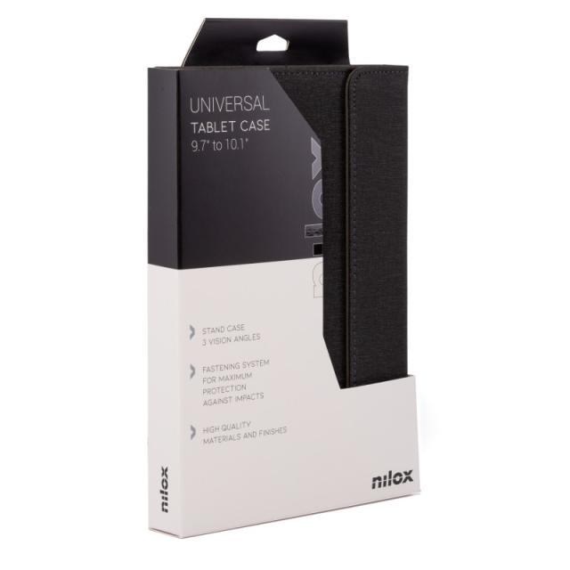 Nilox - FUNDA UNIVERSAL TABLET DE 9.7 A 10.5" NEGRA