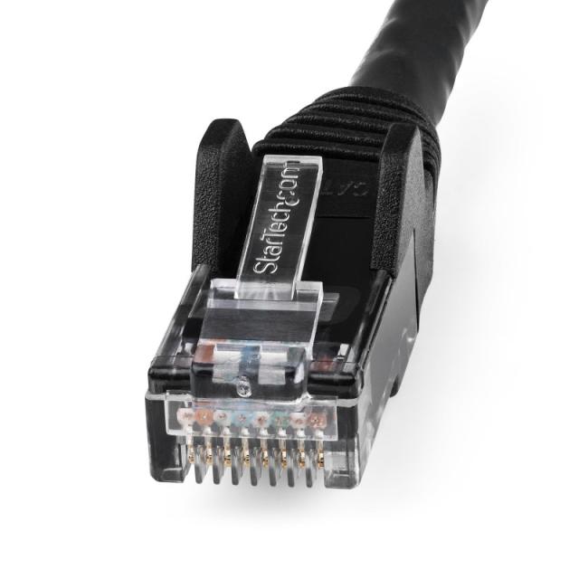 StarTech.com - Cable de 15m CAT6 Ethernet - LSZH - Cable de Red RJ45 UTP de 10Gb - 650MHz - PoE de 100W - Latiguillo Snagless co