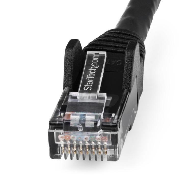 StarTech.com - Cable de 15m CAT6 Ethernet - LSZH - Cable de Red RJ45 UTP de 10Gb - 650MHz - PoE de 100W - Latiguillo Snagless co