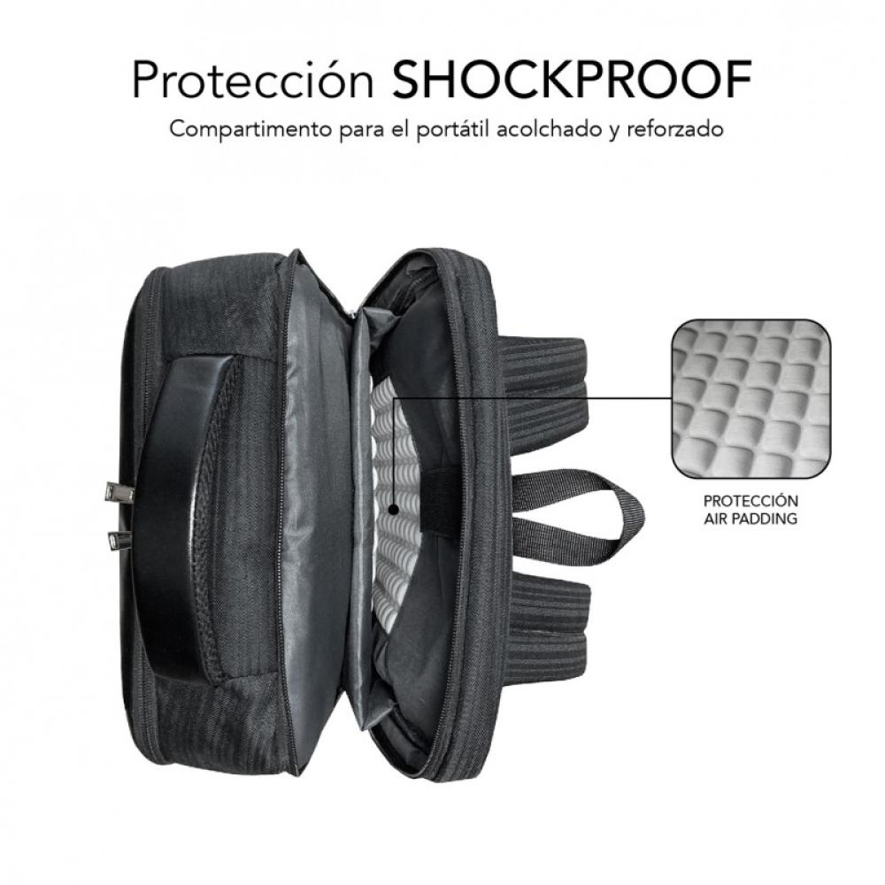 SUBBLIM - Mochila de negocios Business V2 AP Backpack 16" Negro