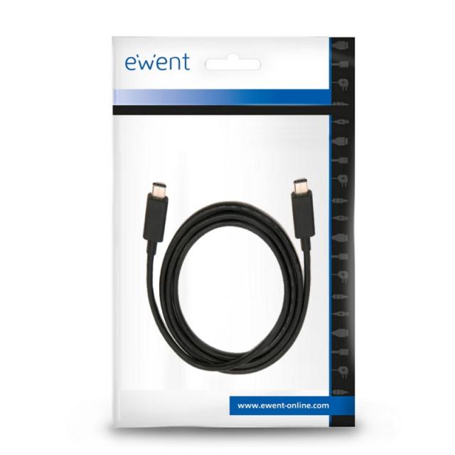 Ewent - EC1045 cable USB USB 3.2 Gen 2 (3.1 Gen 2) 1 m USB C Negro