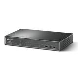 TP-Link - TL-SF1009P switch No administrado Fast Ethernet (10/100) Energía sobre Ethernet (PoE) Negro