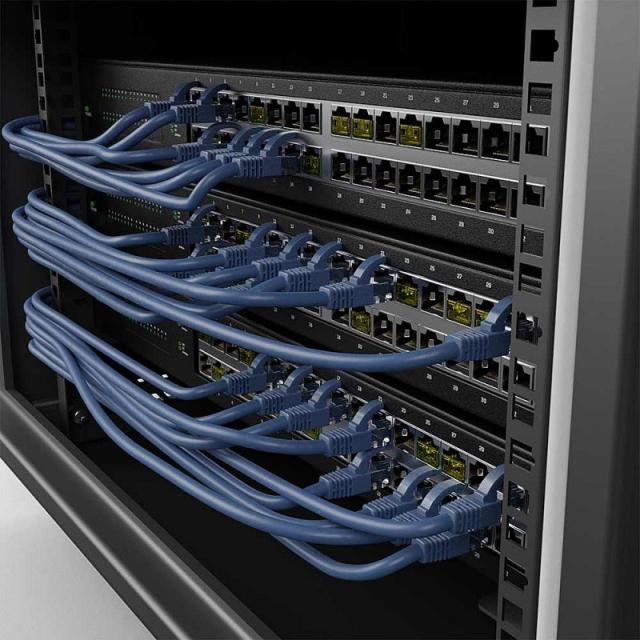 Lindy - 40483 bloqueador de puerto RJ-45 Amarillo Acrilonitrilo butadieno estireno (ABS)