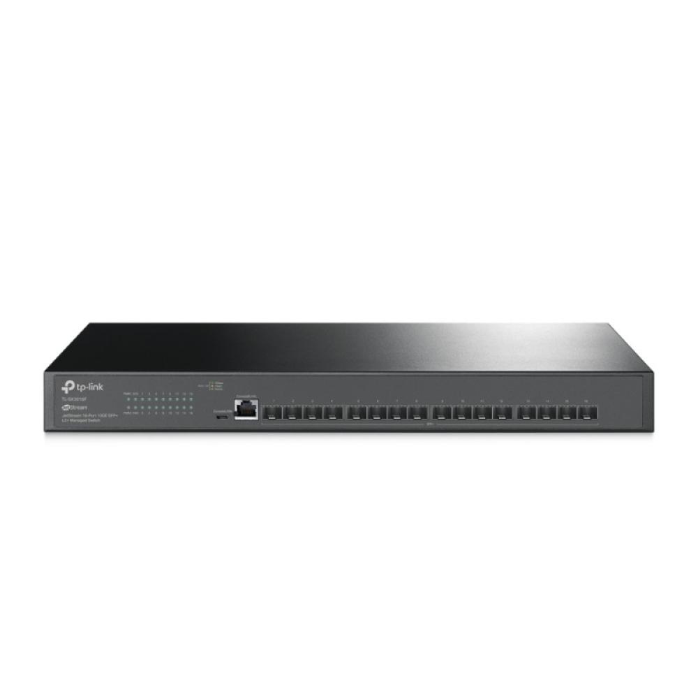 TP-Link - JetStream TL-SX3016F switch Gestionado L2+/L3 Negro