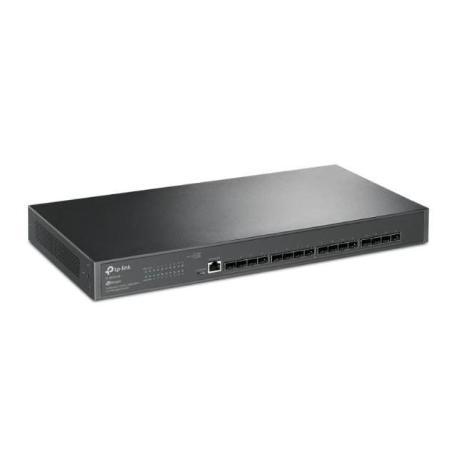 TP-Link - JetStream TL-SX3016F switch Gestionado L2+/L3 Negro