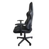KeepOut - XSPRO-RACING Silla para videojuegos universal Asiento acolchado Negro