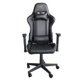 KeepOut - XSPRO-RACING Silla para videojuegos universal Asiento acolchado Negro