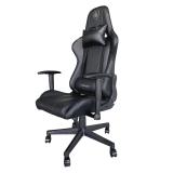 KeepOut - XSPRO-RACING Silla para videojuegos universal Asiento acolchado Negro