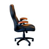 KeepOut - XS200 Silla para videojuegos universal Asiento acolchado Negro, Naranja
