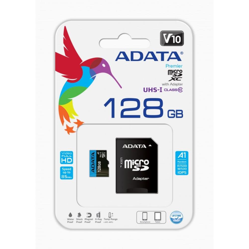 ADATA - Premier 128 GB MicroSDXC UHS-I Clase 10