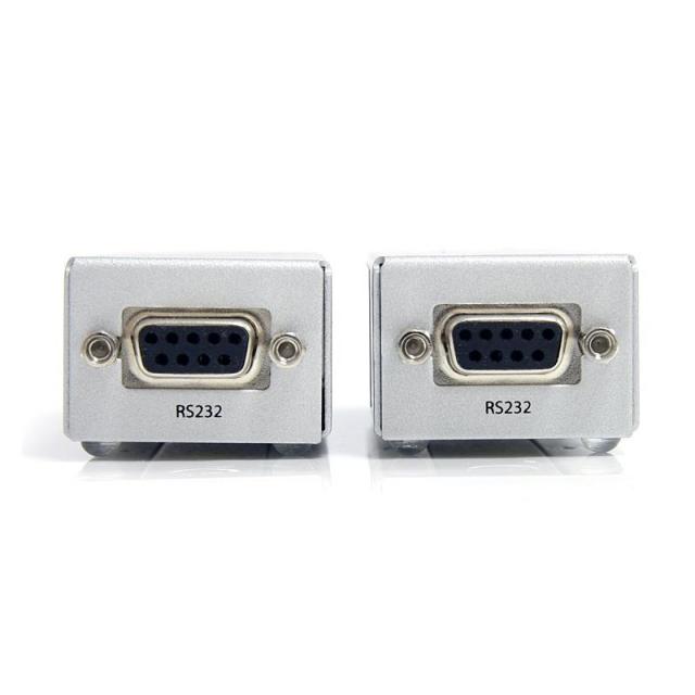 StarTech.com - Extensor de 1 Puerto Serie Serial RS232 DB9 por Cable Cat5 UTP Ethernet - Hasta 1000m