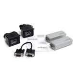 StarTech.com - Extensor de 1 Puerto Serie Serial RS232 DB9 por Cable Cat5 UTP Ethernet - Hasta 1000m