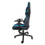 KeepOut - XSPRO-RACING Silla para videojuegos universal Asiento acolchado Turquesa, Negro