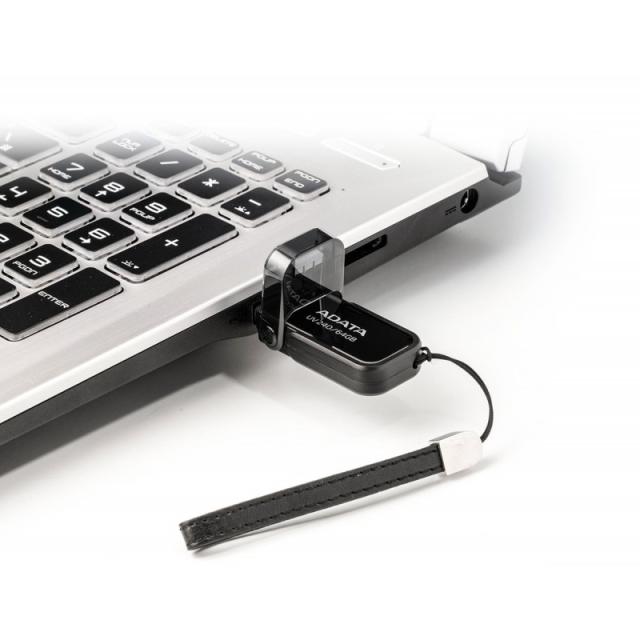 ADATA - UV240 unidad flash USB 64 GB USB tipo A 2.0 Negro