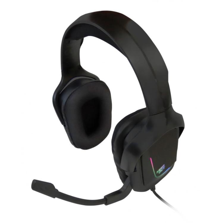 KeepOut - HX601 auricular y casco Auriculares Alámbrico Diadema Juego USB tipo A Negro