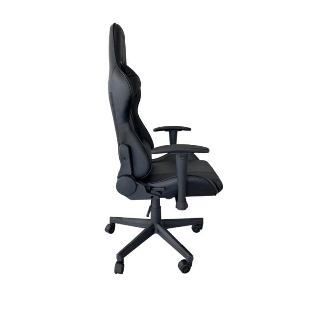 KeepOut - XSRGB-RACING silla para videojuegos Silla para videojuegos universal Asiento acolchado Negro