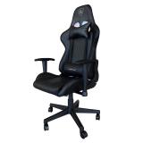 KeepOut - XSRGB-RACING silla para videojuegos Silla para videojuegos universal Asiento acolchado Negro