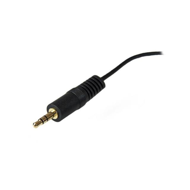 StarTech.com - Cable de 3,6m Alargador Extensor de Audio Mini Jack 3,5mm Chapado en Oro para Auriculares - Macho a Hembra