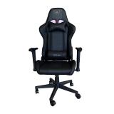 KeepOut - XSRGB-RACING silla para videojuegos Silla para videojuegos universal Asiento acolchado Negro