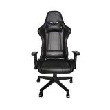 KeepOut - XSRGB-RACING silla para videojuegos Silla para videojuegos universal Asiento acolchado Negro