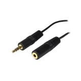 StarTech.com - Cable de 3,6m Alargador Extensor de Audio Mini Jack 3,5mm Chapado en Oro para Auriculares - Macho a Hembra