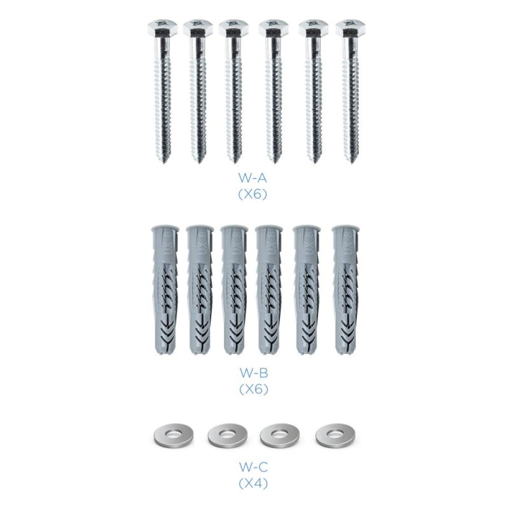 TooQ - Soporte de Pared para Monitor / TV LCD, Plasma de 60-100, Negro