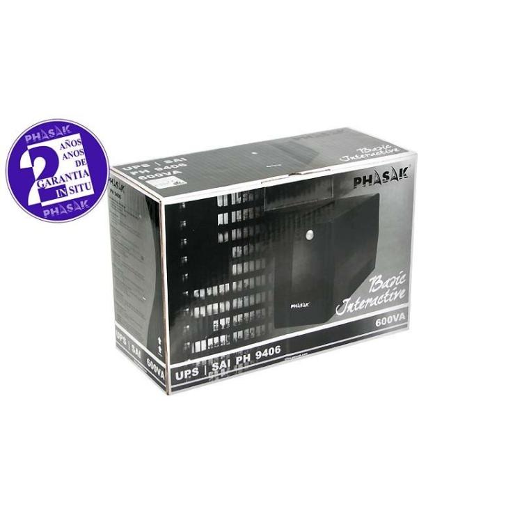 Phasak - SAI Basic Interactivo 600 VA - PH 9406
