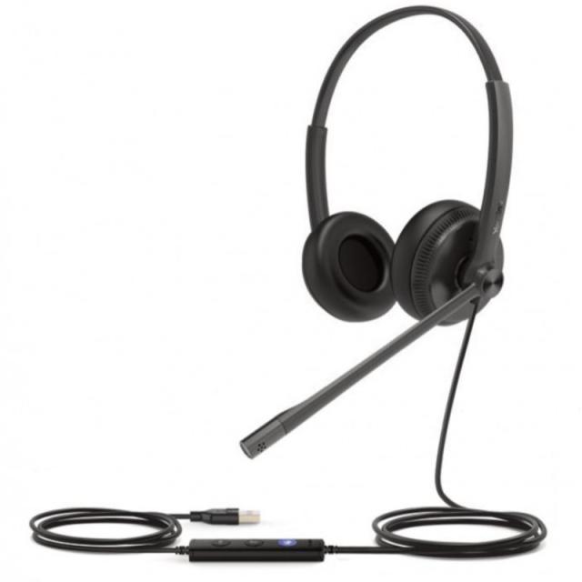 Yealink - UH34 Dual Teams Auriculares Alámbrico Diadema Oficina/Centro de llamadas USB tipo A Negro