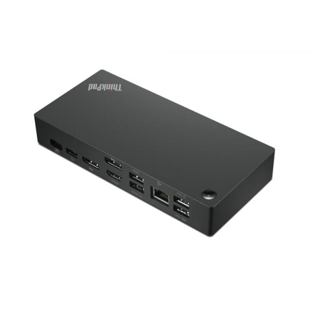 Lenovo - ThinkPad Universal USB-C Dock Alámbrico USB 3.2 Gen 1 (3.1 Gen 1) Type-C Negro