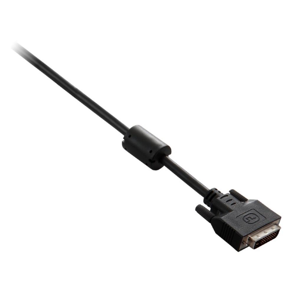 V7 - Cable negro de vídeo con conector DVI-D macho a DVI-D macho 3m 10ft