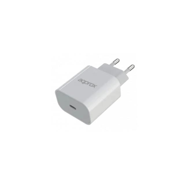 Approx - APPUSBWALL30 cargador de dispositivo móvil Blanco Interior