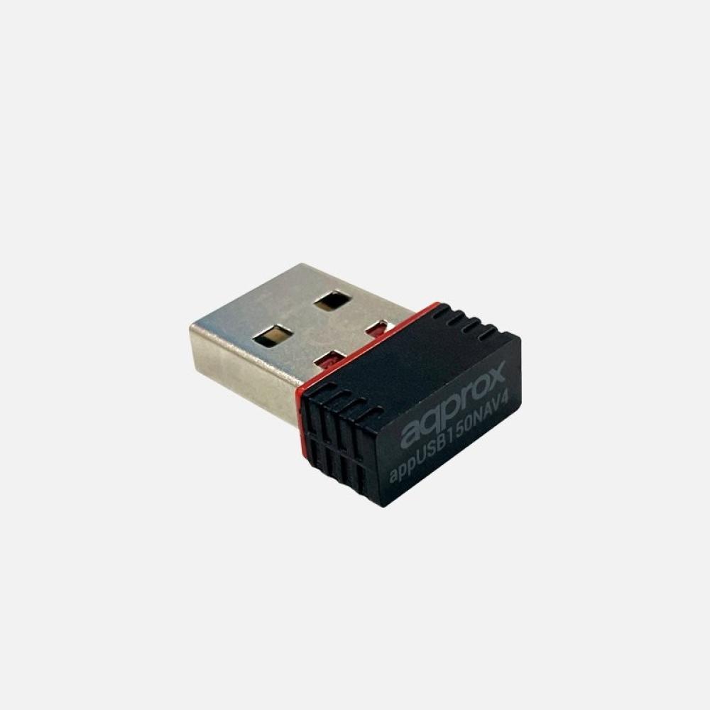 Approx - APPUSB150NAV4 adaptador y tarjeta de red WLAN 150 Mbit/s