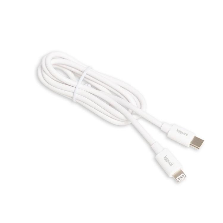 iggual - cable USB-C/Lightning 100 cm blanco Q3.0 3A