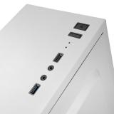 Mars Gaming - MC100W - Caja Gaming ATX, ventilador 90mm FRGB, ventilación convect-cool, color blanco