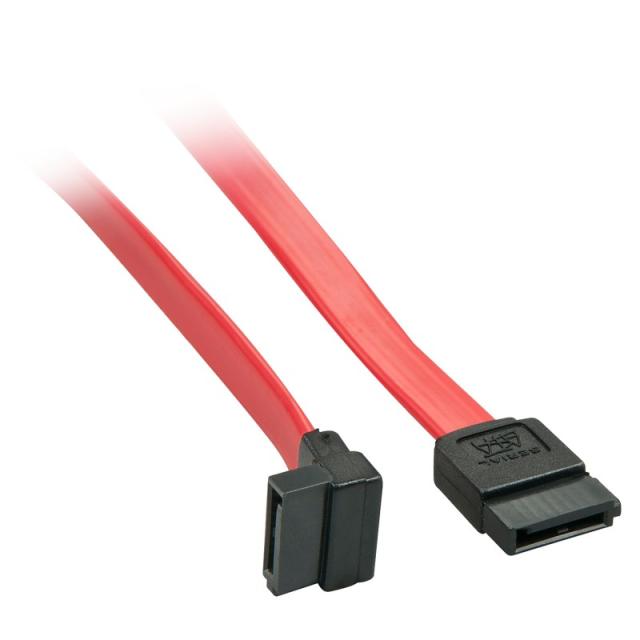 Lindy - 33350 cable de SATA 0,2 m SATA 7-pin Rojo