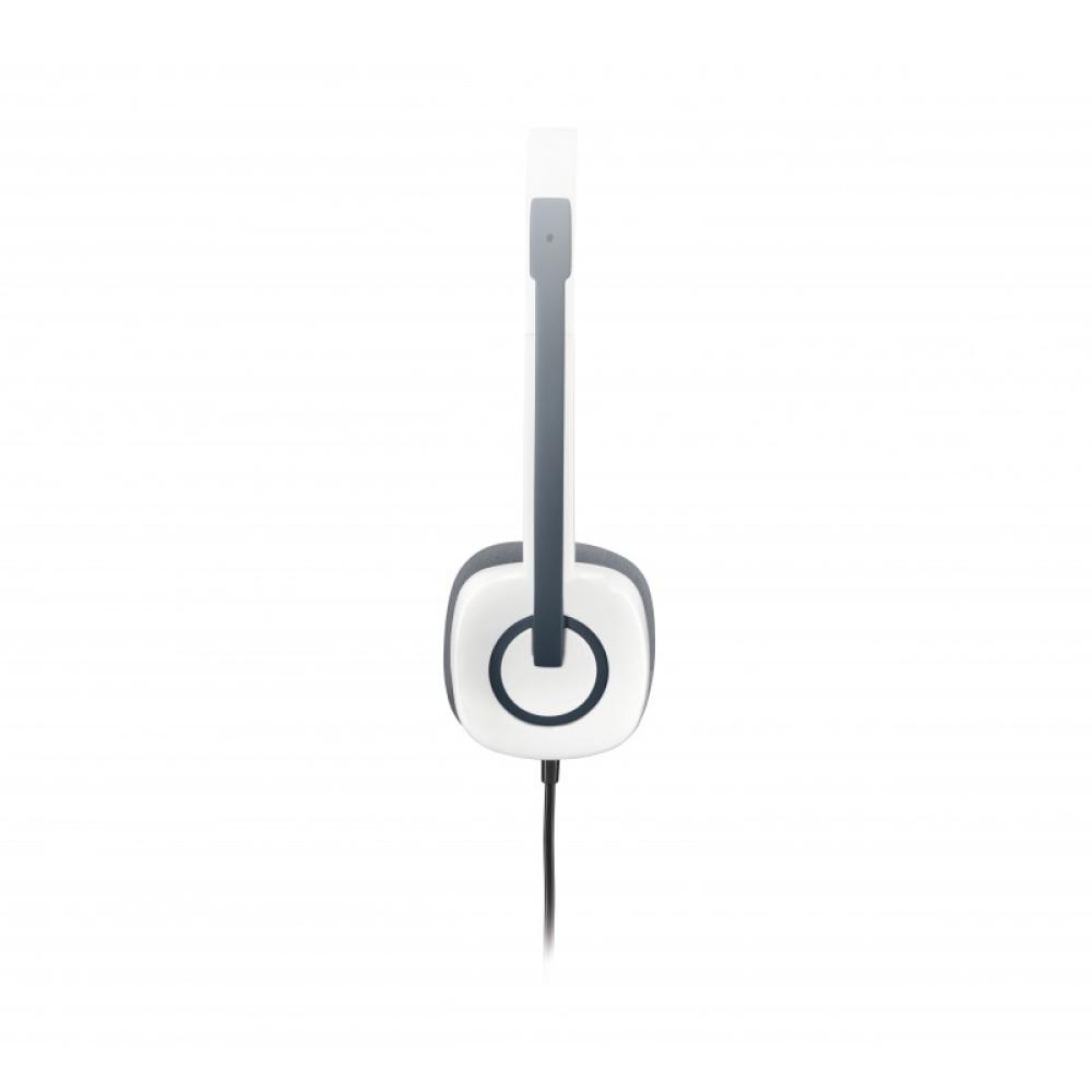 Logitech - 981-000350 auricular y casco Auriculares Alámbrico Diadema Oficina/Centro de llamadas Blanco